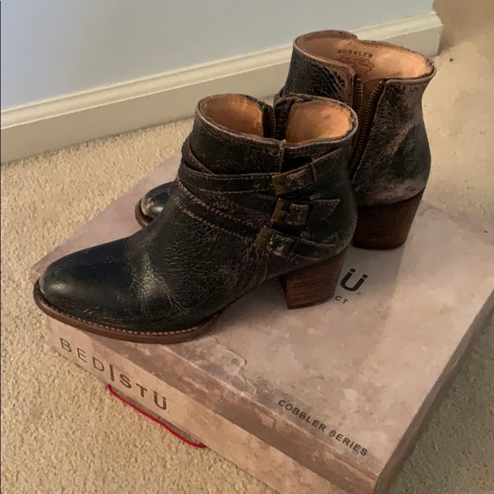 Bed Stu Begin black lux Cobbler Series size 7